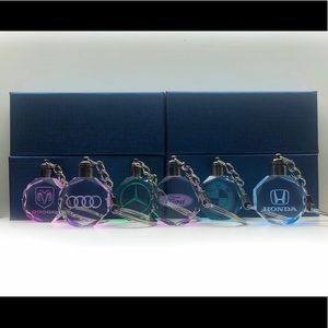LED Keychains (Acrylic) for Popular Car Makes